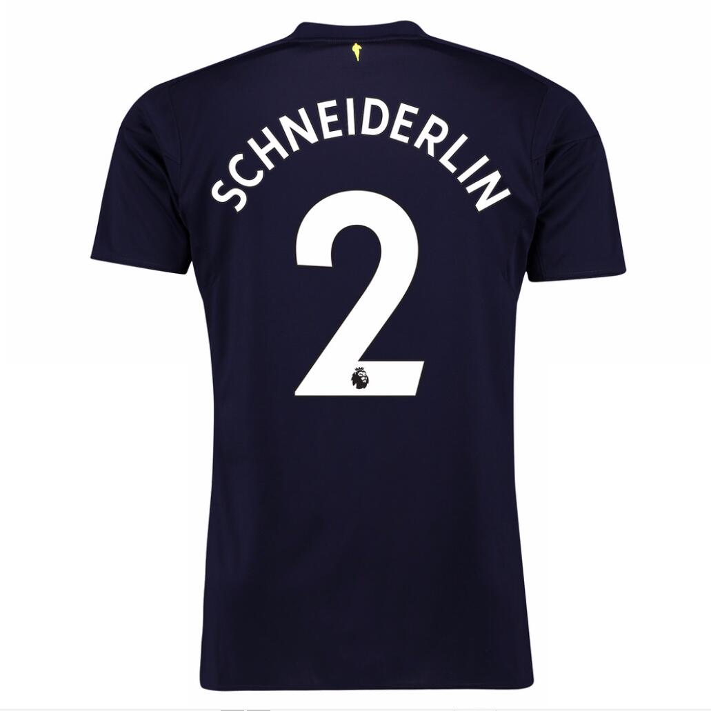 Camiseta Everton Tercera equipo Schneiderlin 2017-18